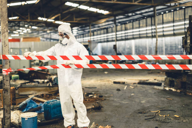 Professional Biohazard technician working in Kennard, NE